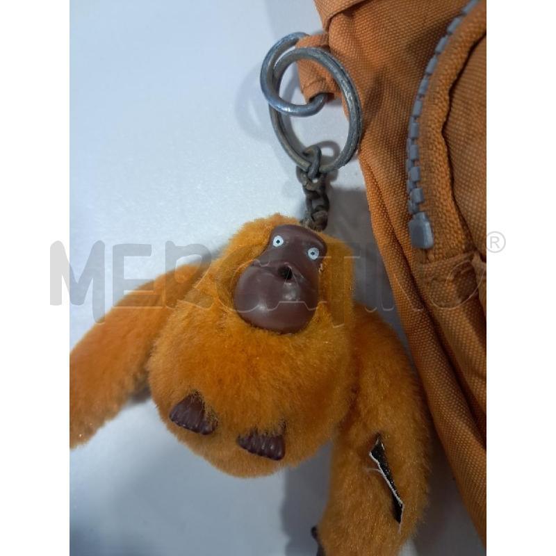 TRACOLLA D KIPLING ARANCIO COMPL DI SCIMMIETTA | Mercatino dell'Usato Bellizzi 2