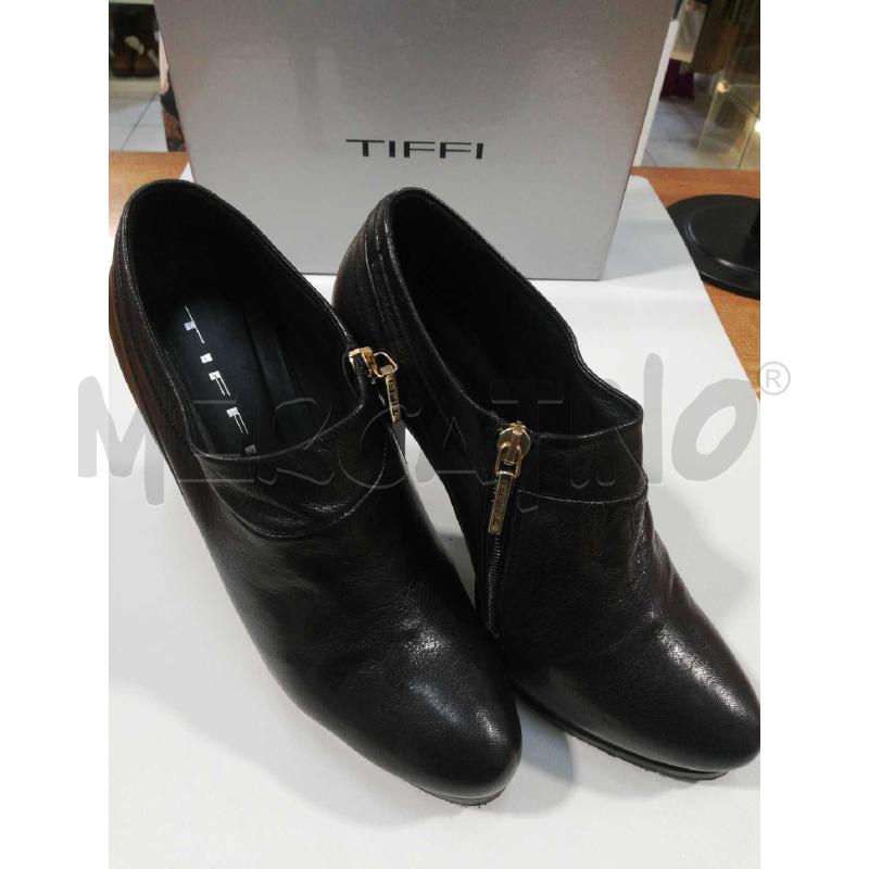 TRONCHETTO TIFFI PELLE NERO  | Mercatino dell'Usato Bellizzi 1