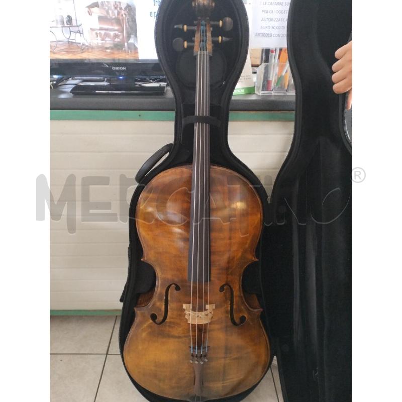 VIOLONCELLO 4/4 MOD STRADIV.+CUST. DI GIOVANNI LONGO | Mercatino dell'Usato Bellizzi 1