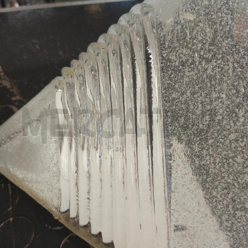 APPLIQUE MURANO BIANCA BASE METALLO | Mercatino dell'Usato Cava de tirreni 3