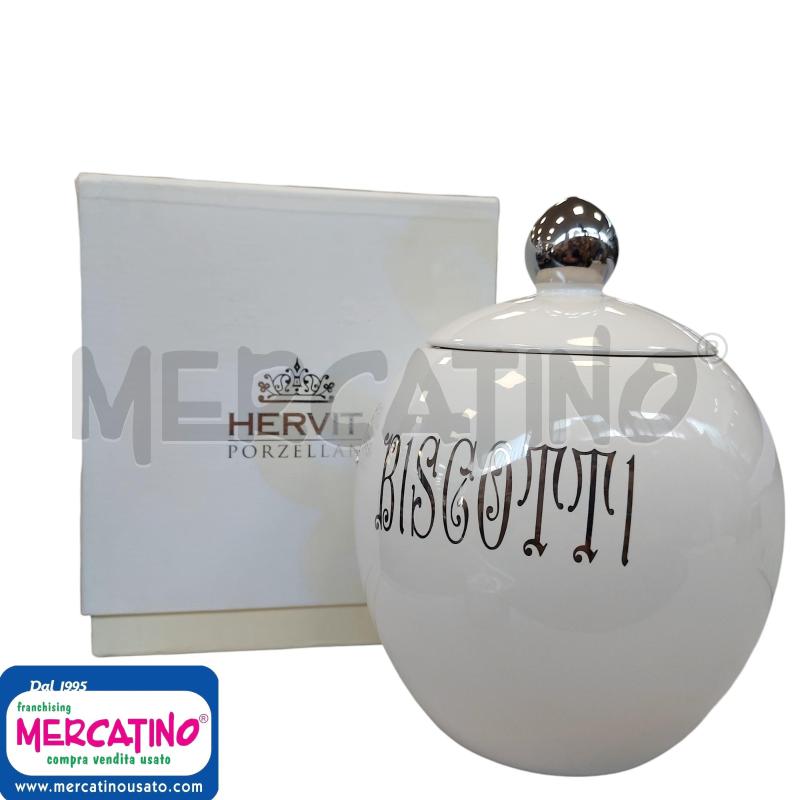 BISCOTTIERA HERVIT CON SCATOLA POMO ARG | Mercatino dell'Usato Cava de tirreni 1