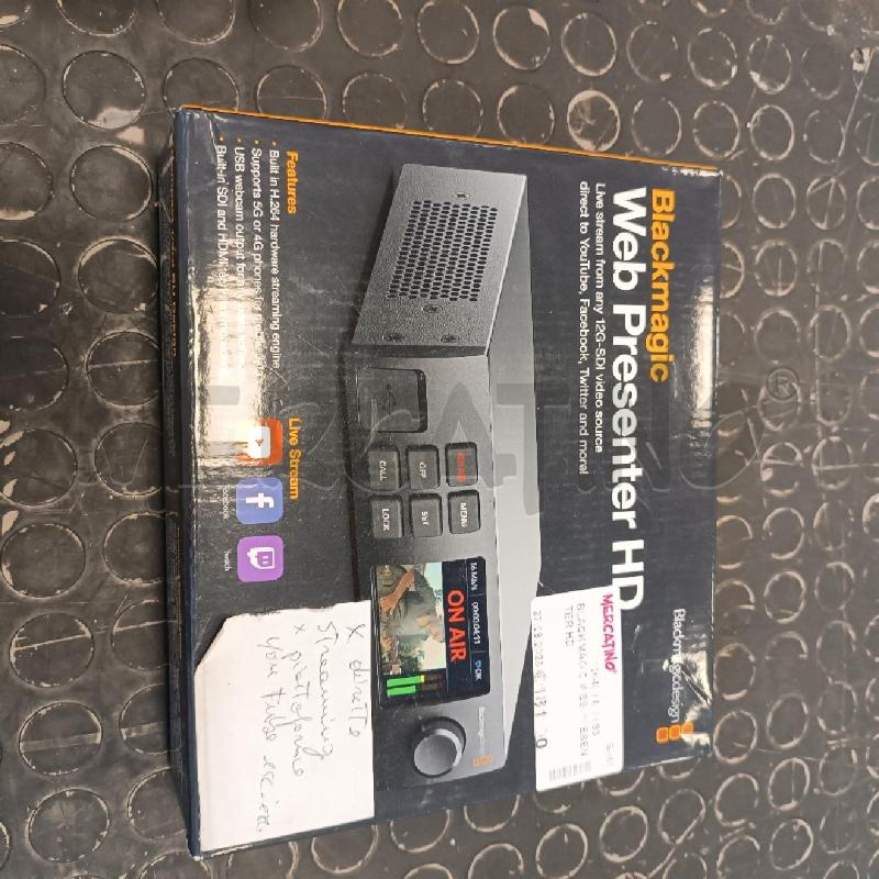 BLACKMAGIC WEB PRESENTER HD  | Mercatino dell'Usato Cava de tirreni 1