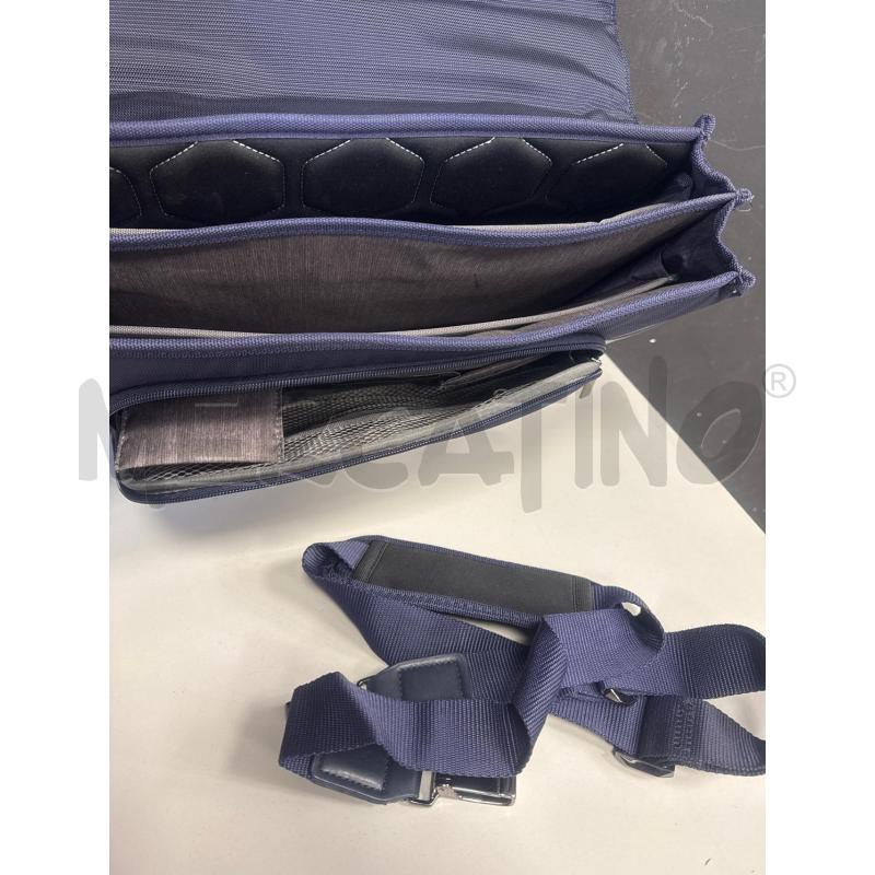 BORSA DA LAVORO SAMSONITE BLU  | Mercatino dell'Usato Cava de tirreni 3