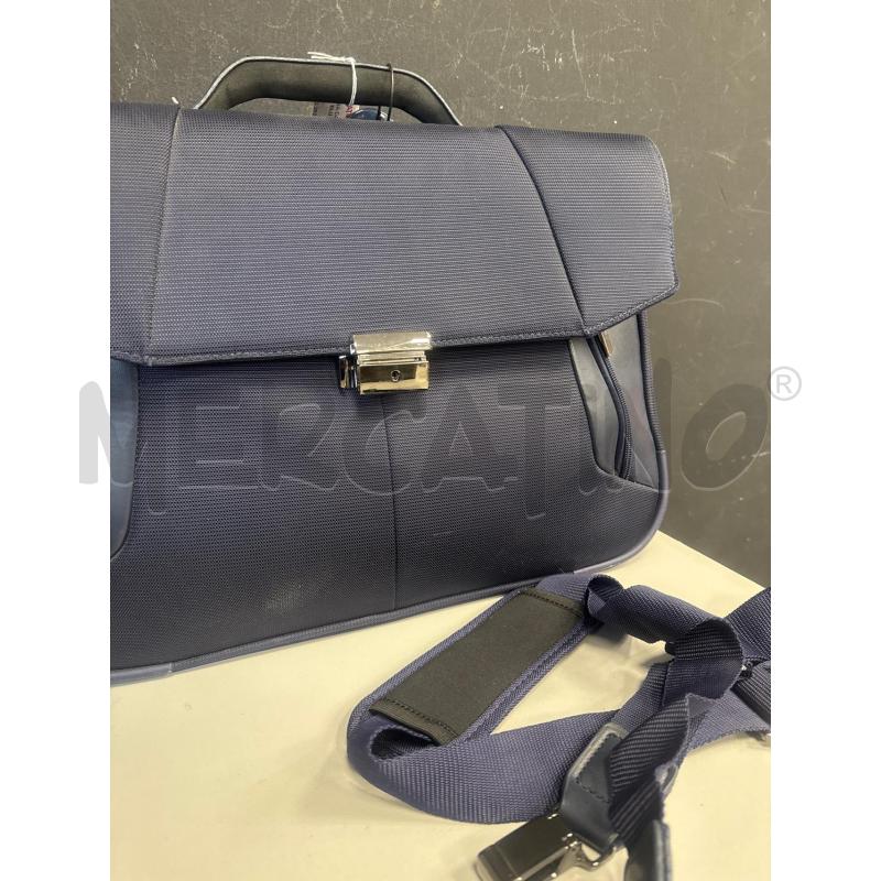 BORSA DA LAVORO SAMSONITE BLU  | Mercatino dell'Usato Cava de tirreni 4