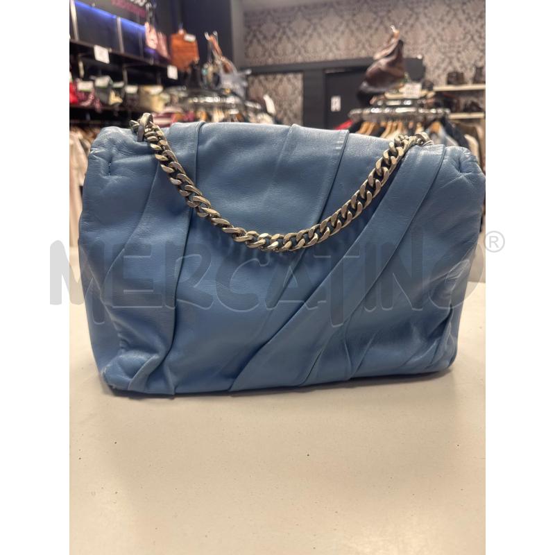 BORSA DONNA MIA BAG AZZURRA PELLE | Mercatino dell'Usato Cava de tirreni 3
