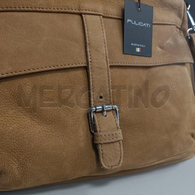 BORSA DONNA PULICATI BEIGE SCAMOSCIATA NUOVA  | Mercatino dell'Usato Cava de tirreni 4