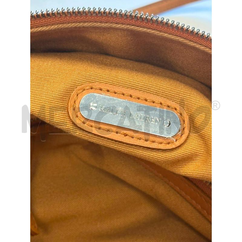 BORSA DONNA RALPH LAUREN BEIGE TOTE BAG IN TELA | Mercatino dell'Usato Cava de tirreni 2