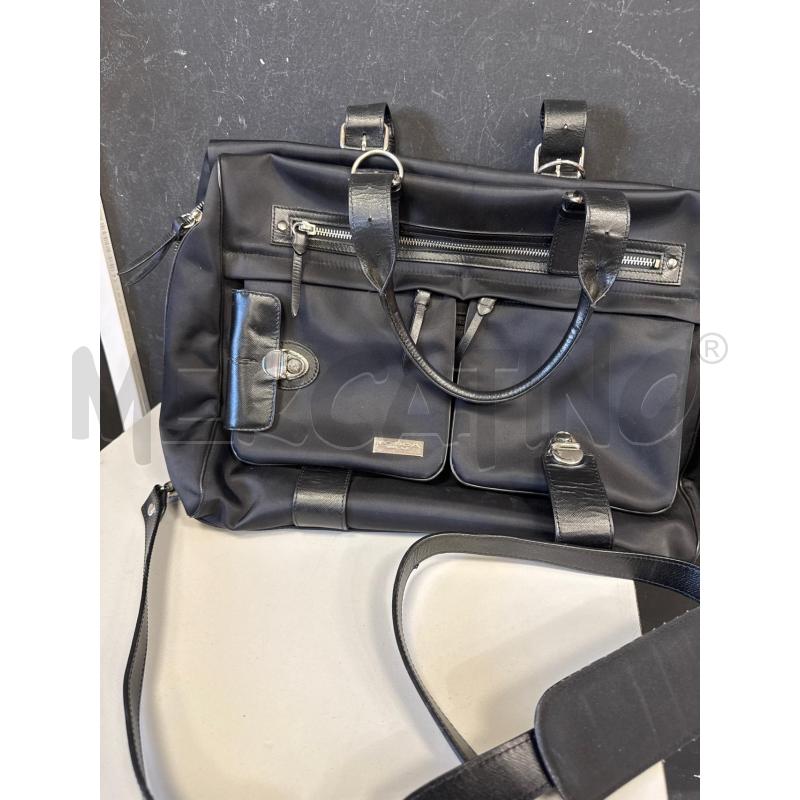 BORSA DONNA TOSCA BLU NERA CARTELLA TESSUTO TECNICO | Mercatino dell'Usato Cava de tirreni 3