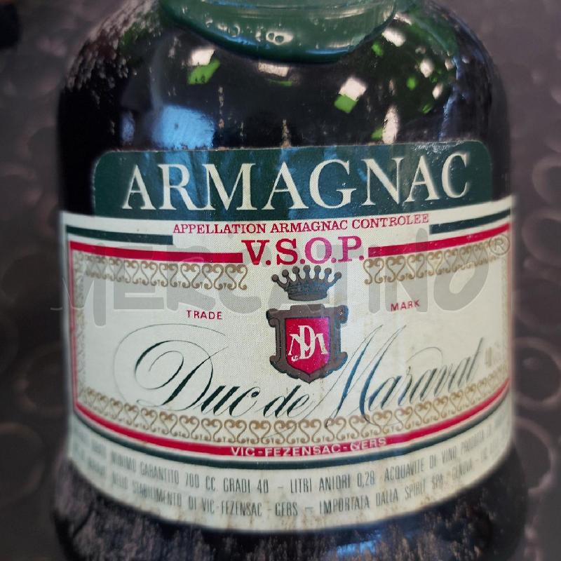 BOTTIGLIA ARMAGNAC DUC DE MARAVAT VSOP  | Mercatino dell'Usato Cava de tirreni 2