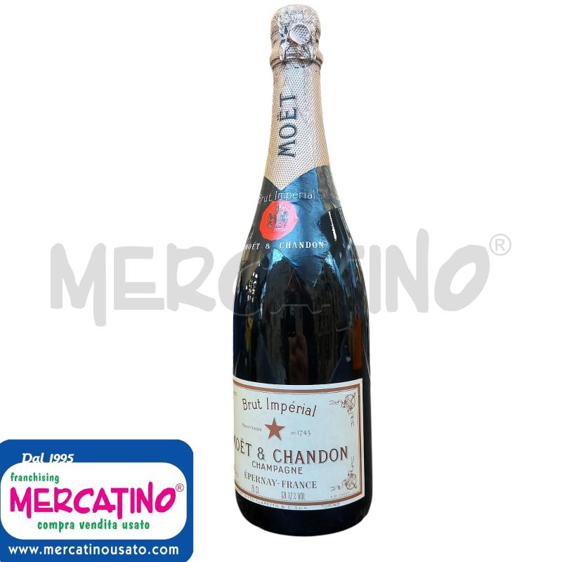 BOTTIGLIA CHAMPAGNE MOET & CHANDON 750ML EPERNAY FRANCE BRUT IMPERIAL | Mercatino dell'Usato Cava de tirreni 1