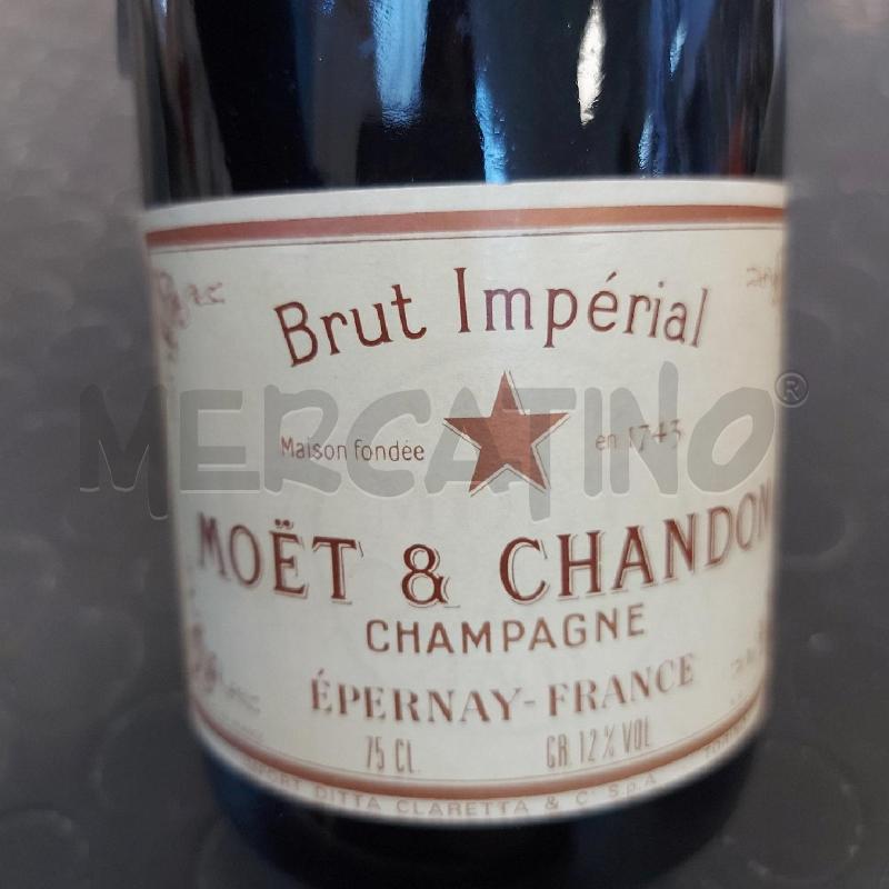 BOTTIGLIA CHAMPAGNE MOET & CHANDON 750ML EPERNAY FRANCE BRUT IMPERIAL | Mercatino dell'Usato Cava de tirreni 2