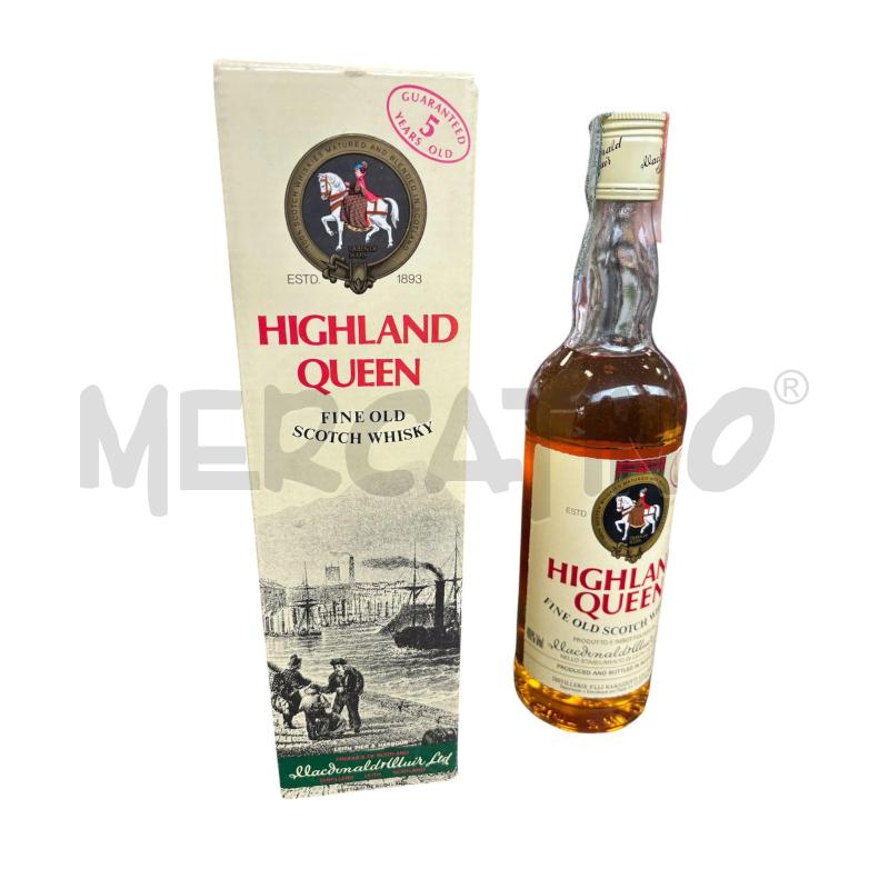 BOTTIGLIA HIGHLAND QUEEN SCOTCH | Mercatino dell'Usato Cava de tirreni 1
