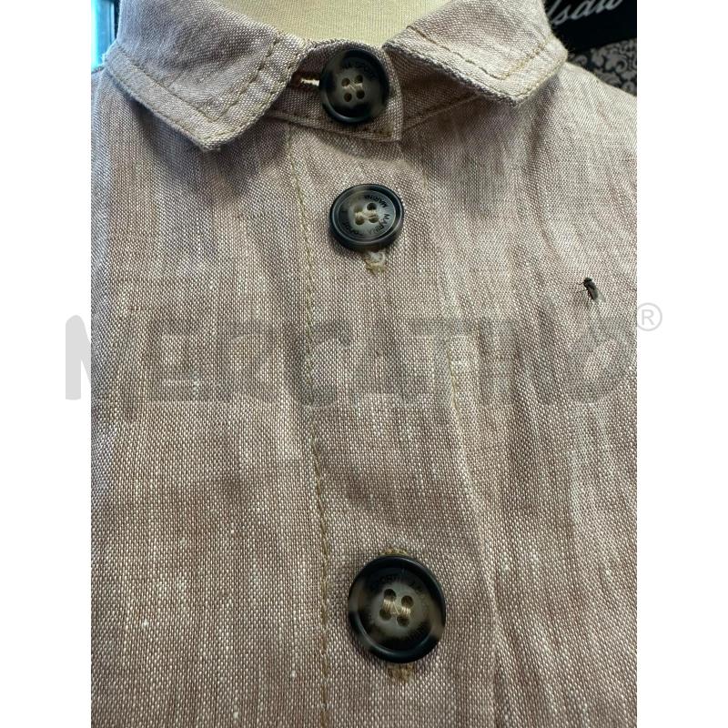 CAMICIA DONNA MARINA RINALDI SPORT BEIGE MISTO LINO  | Mercatino dell'Usato Cava de tirreni 2
