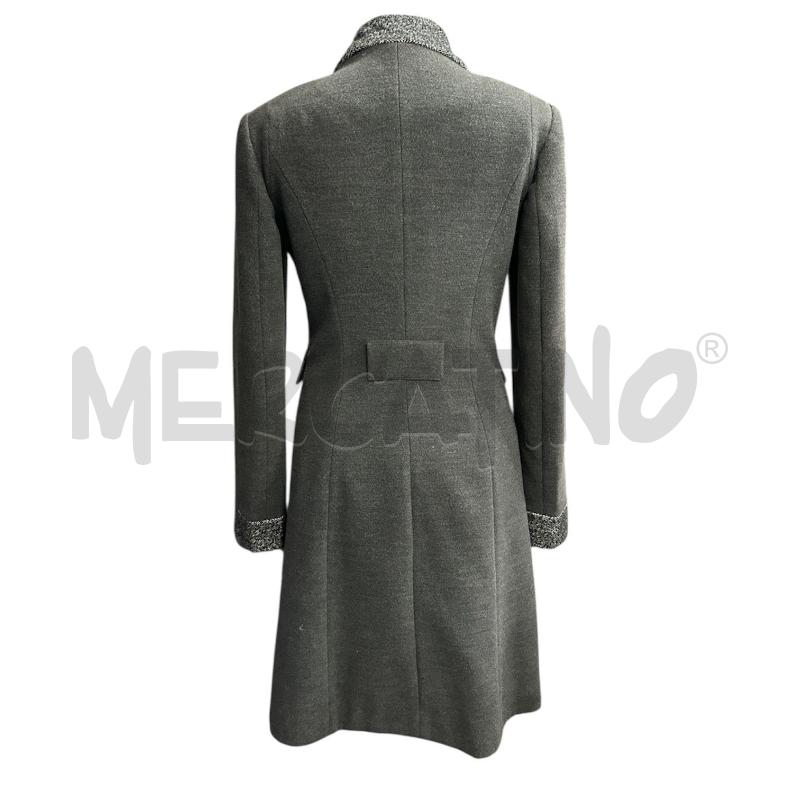 CAPPOTTO DONNA LES FILLES GRIGIO CHIUSURA DOPPIO PETTO NUOVO | Mercatino dell'Usato Cava de tirreni 5
