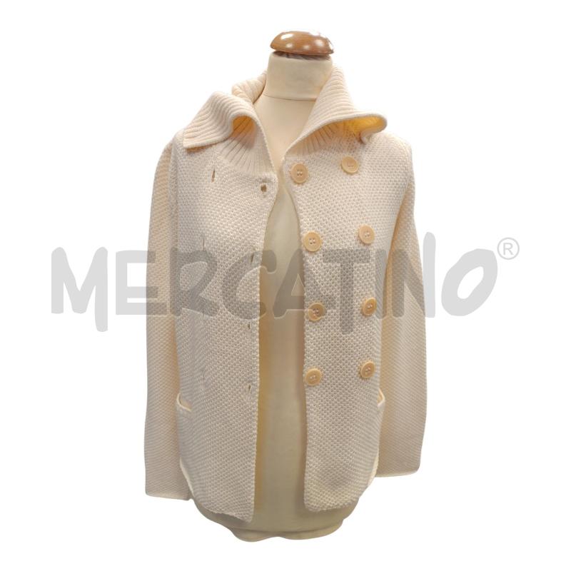 CARDIGAN DONNA MASSIMO DUTTI PANNA BOTTONI DOPPIO PETTO | Mercatino dell'Usato Cava de tirreni 2