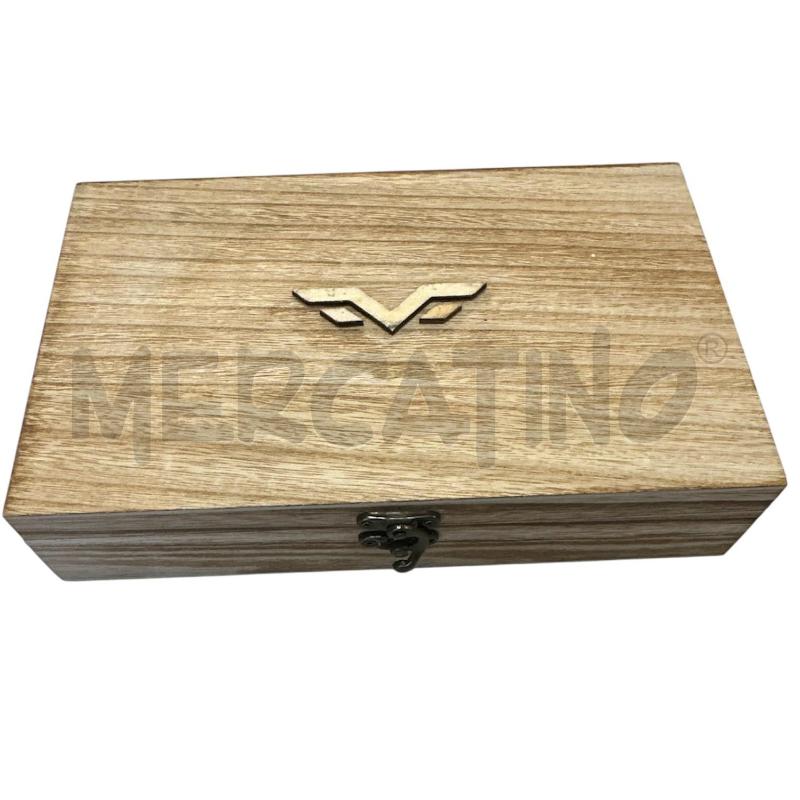 COFANETTO LEGNO CINTURA ARMATA DI MARE + PORTAFOGLIO | Mercatino dell'Usato Cava de tirreni 2