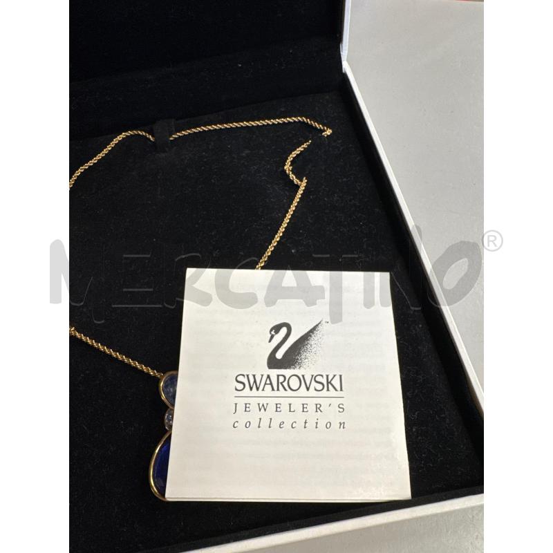 COLLANA SWAROVSKI DORATA CIONDOLO GOCCIA | Mercatino dell'Usato Cava de tirreni 3