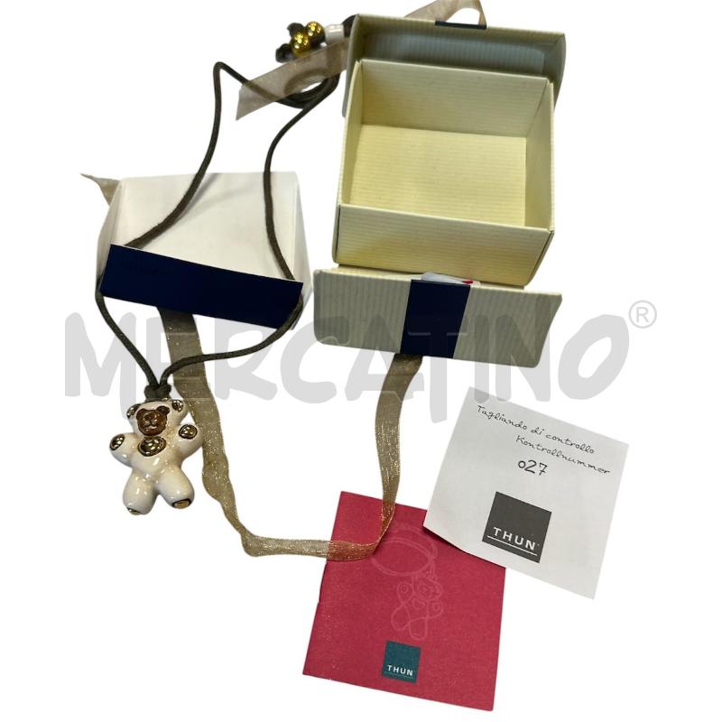 COLLANA THUN CIONDOLO ORSACCHIOTTO | Mercatino dell'Usato Cava de tirreni 2