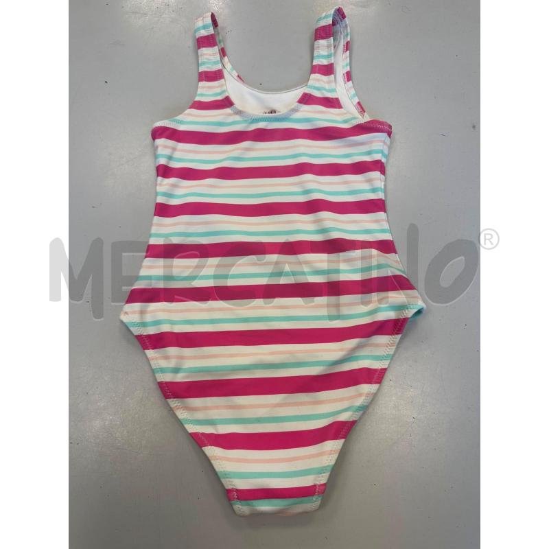 COSTUME BAMBINO GUESS INTERO BIANCO RIGHE FUCSIA CELESTI | Mercatino dell'Usato Cava de tirreni 5