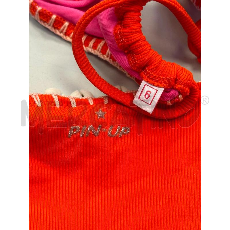 COSTUME BAMBINO PIN UP ARANCIO COSTINE CONCHIGLIE PZ 2  | Mercatino dell'Usato Cava de tirreni 2