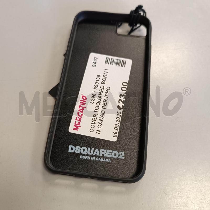 COVER DSQUARED BORN IN CANAD PER IPHONE  | Mercatino dell'Usato Cava de tirreni 2
