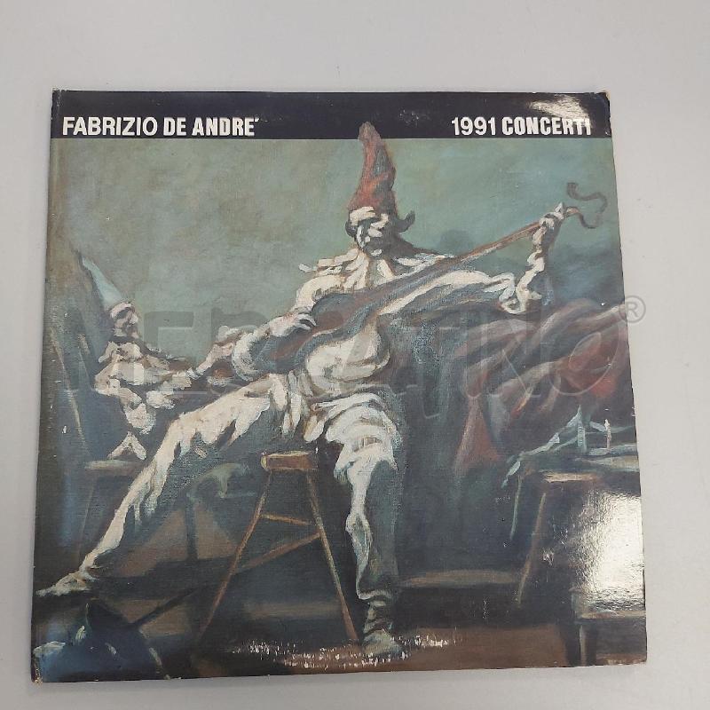 FABRIZIO DE ANDRÉ - 1991 CONCERTI TAL 1003 | Mercatino dell'Usato Cava de tirreni 1