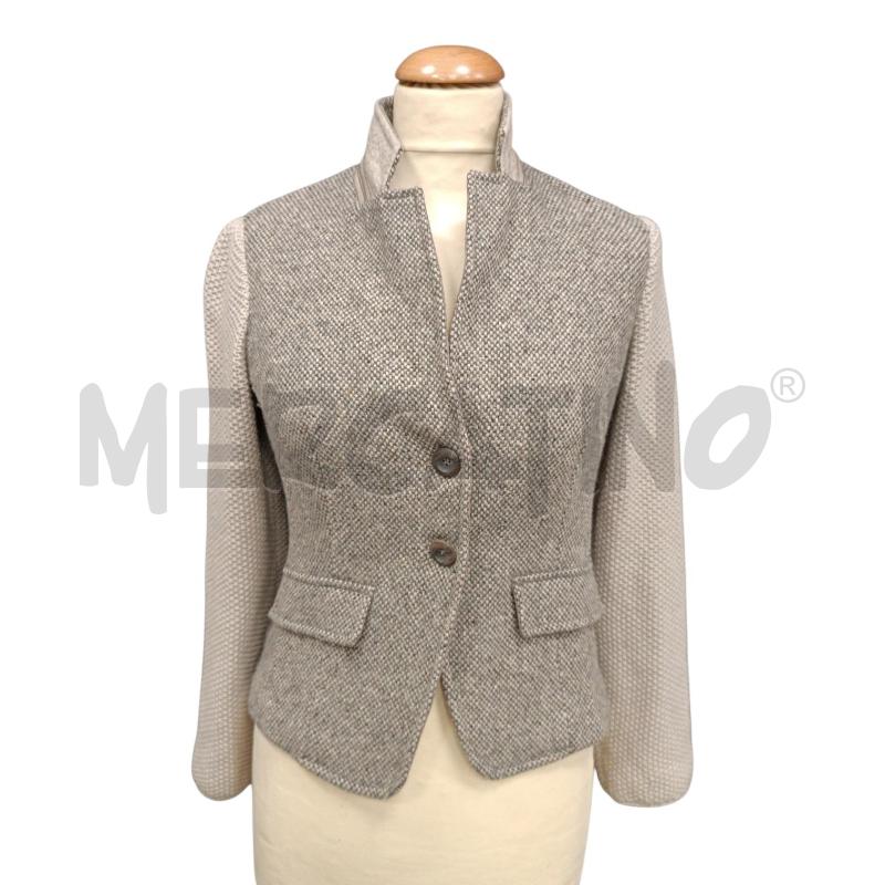 GIACCA DONNA FABIANA FILIPPI BEIGE TWEED | Mercatino dell'Usato Cava de tirreni 1