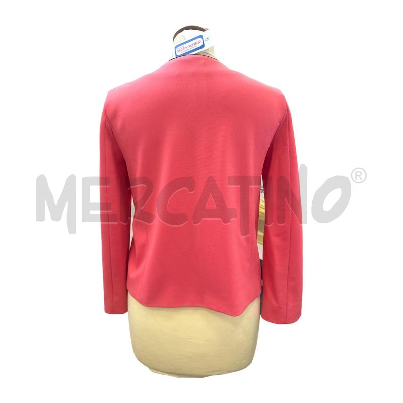 GIACCA DONNA MARELLA ROSA BORDO NERO | Mercatino dell'Usato Cava de tirreni 4