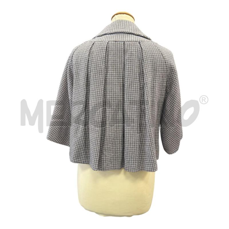 GIACCA DONNA MAX MARA SCARTELLINATA GRIGIA BOTTONI MADREPERLA  | Mercatino dell'Usato Cava de tirreni 4