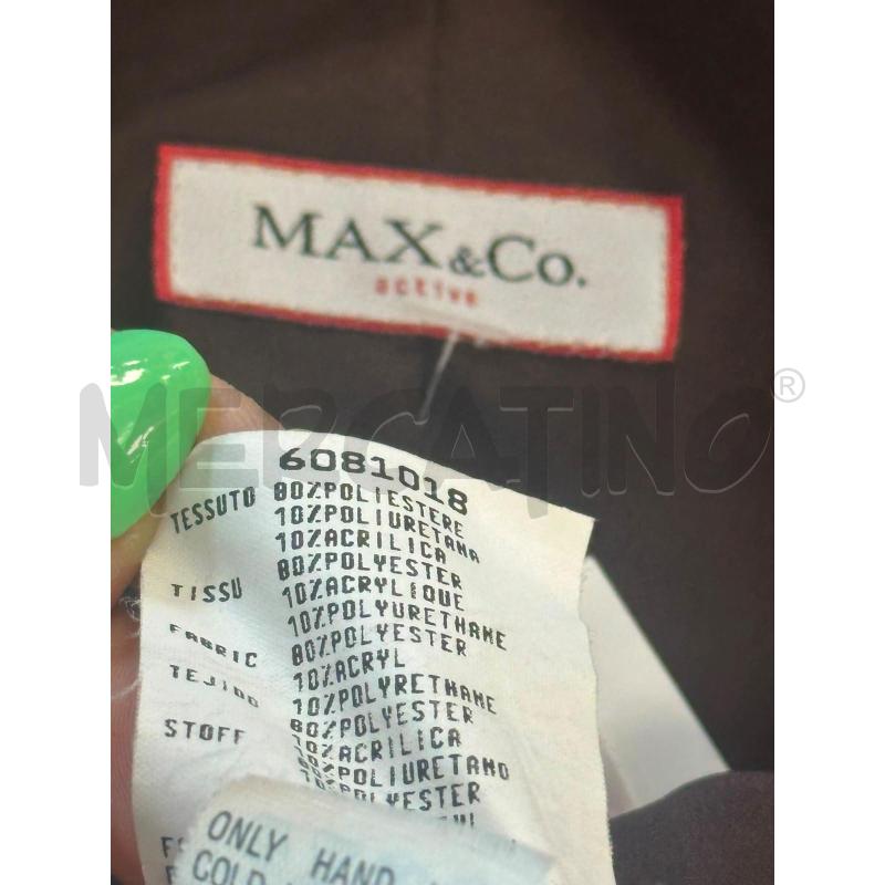 GIACCA DONNA MAX & CO BORDEAUX SCURO | Mercatino dell'Usato Cava de tirreni 2