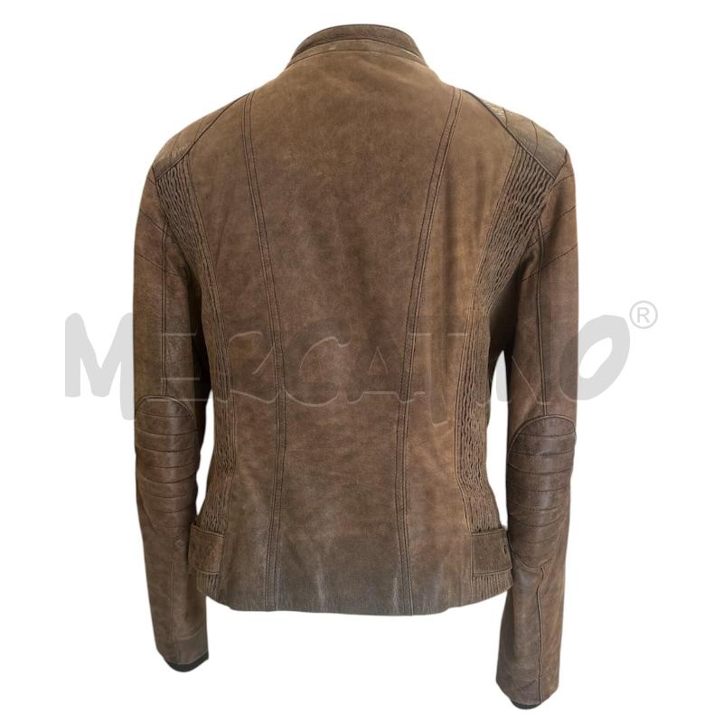 GIACCA DONNA MAX & CO MARRONE PELLE | Mercatino dell'Usato Cava de tirreni 4