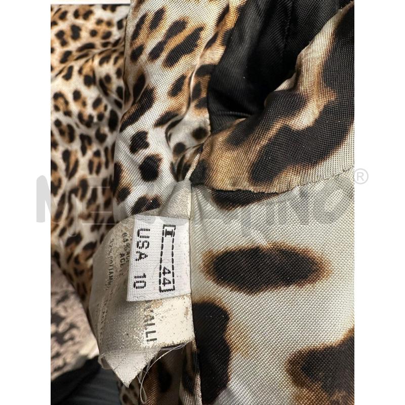 GIACCA DONNA ROBERTO CAVALLI NERA TASCHE INTERNO MACULATO  | Mercatino dell'Usato Cava de tirreni 2