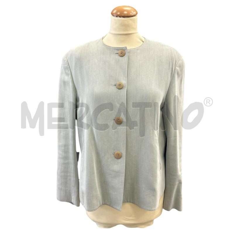GIACCA DONNA WEEKEND MAX MARA VERDE MISTO COTONE VISCOSA  | Mercatino dell'Usato Cava de tirreni 1