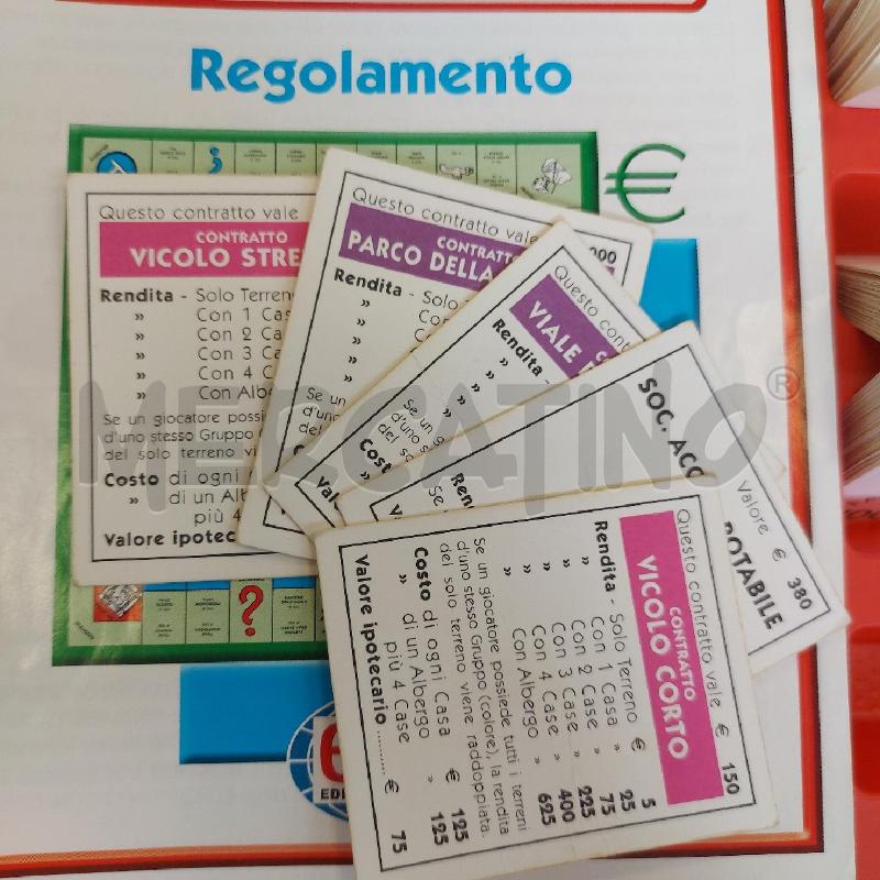GIOCO MONOPOLY MOD.1618 COMPLETO | Mercatino dell'Usato Cava de tirreni 3