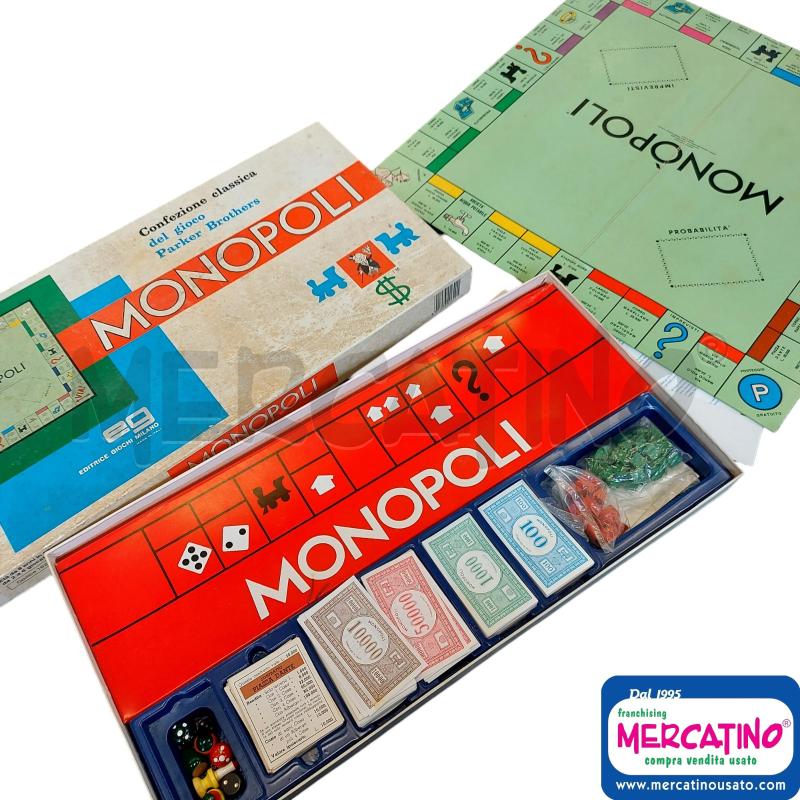 GIOCO MONOPOLY MOD.1620 COMPLETO | Mercatino dell'Usato Cava de tirreni 1