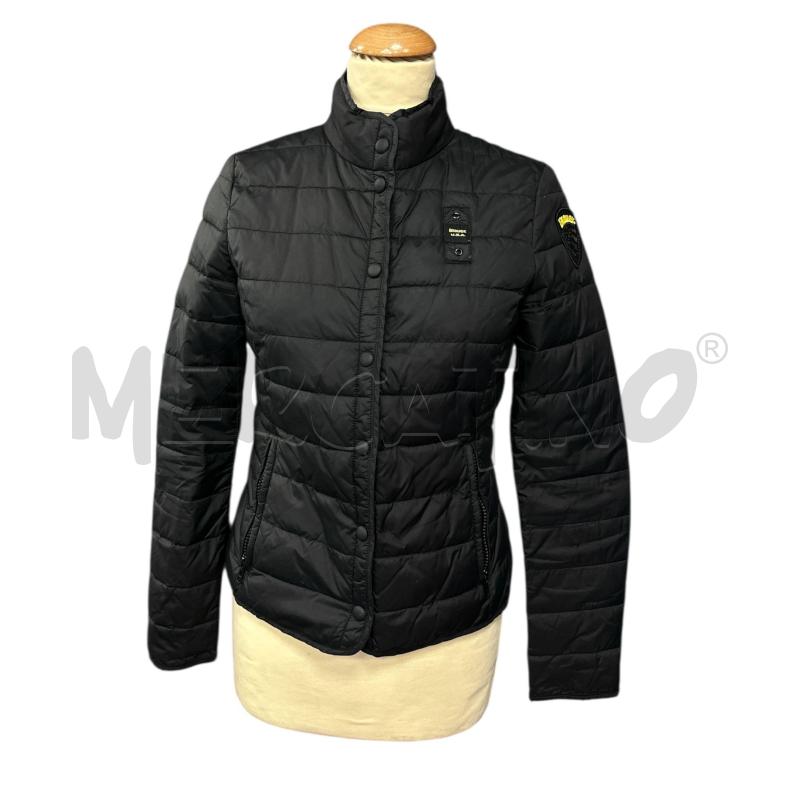 GIUBBINO DONNA BLAUER NERO INTERNO BEIGE | Mercatino dell'Usato Cava de tirreni 1