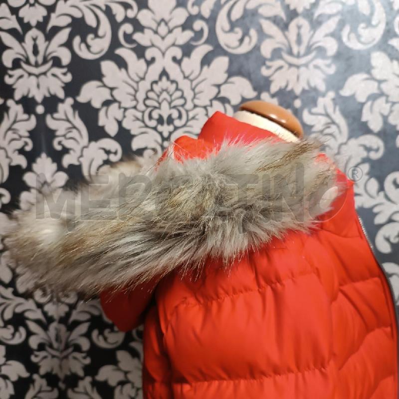 GIUBBINO DONNA TOMMY HILFIGER ROSSO CAPPUCCIO PELO | Mercatino dell'Usato Cava de tirreni 2