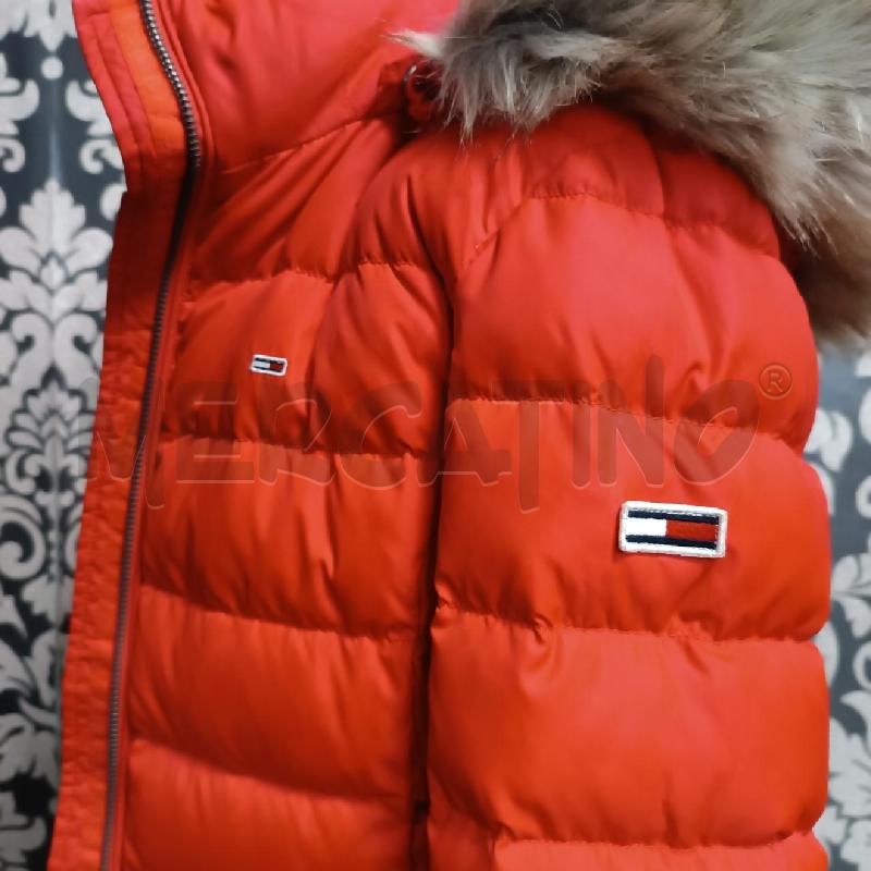 GIUBBINO DONNA TOMMY HILFIGER ROSSO CAPPUCCIO PELO | Mercatino dell'Usato Cava de tirreni 3