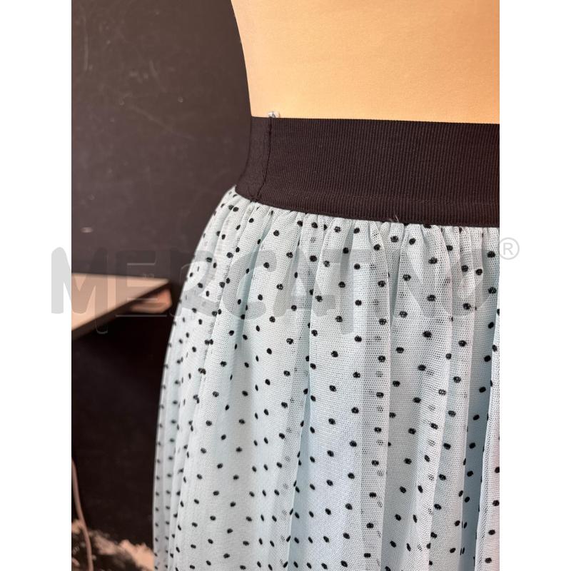 GONNA PINKO CELESTE TULLE POIS NERI MOLLA  | Mercatino dell'Usato Cava de tirreni 2