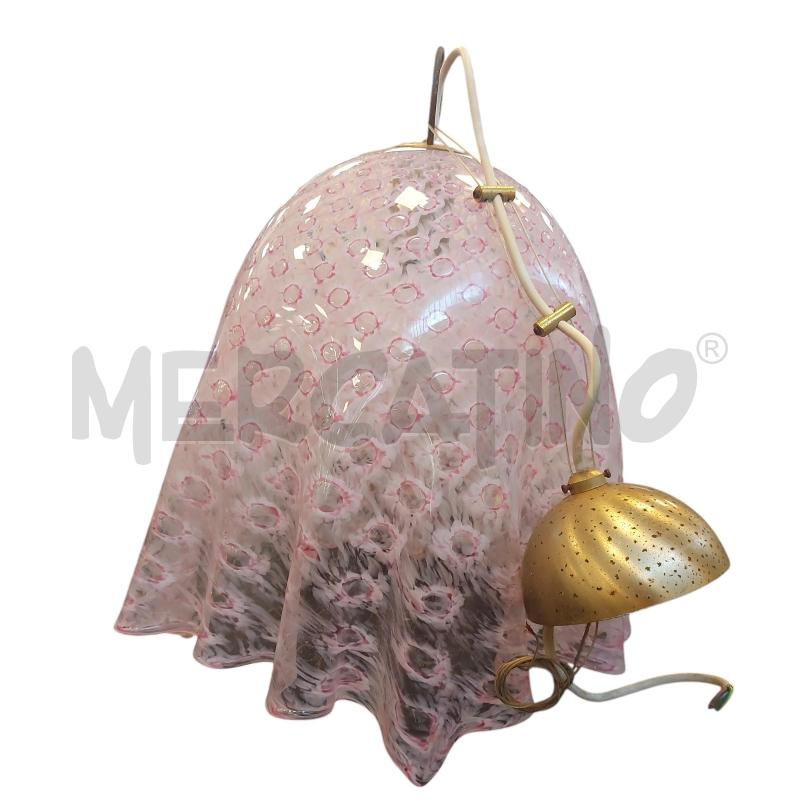 LAMPADARIO LA MURRINA ROSA CERCHI | Mercatino dell'Usato Cava de tirreni 1