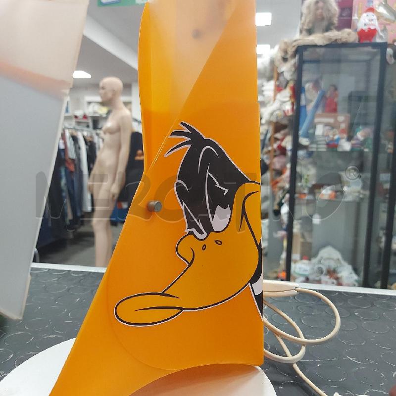 LAMPADA DA SCRIVANIA DAFFY DUCK ARANCIONE BASE ARG. | Mercatino dell'Usato Cava de tirreni 2