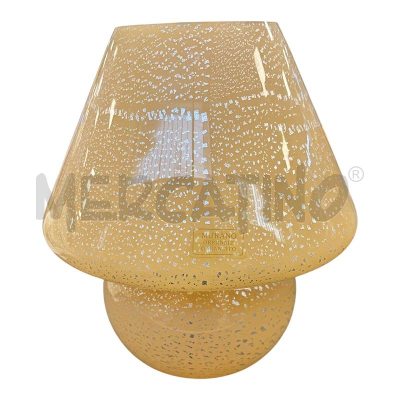 LAMPADA IN VETRO MURANO DORATA FORMA FUNGO SENZA IMPIANTO | Mercatino dell'Usato Cava de tirreni 1