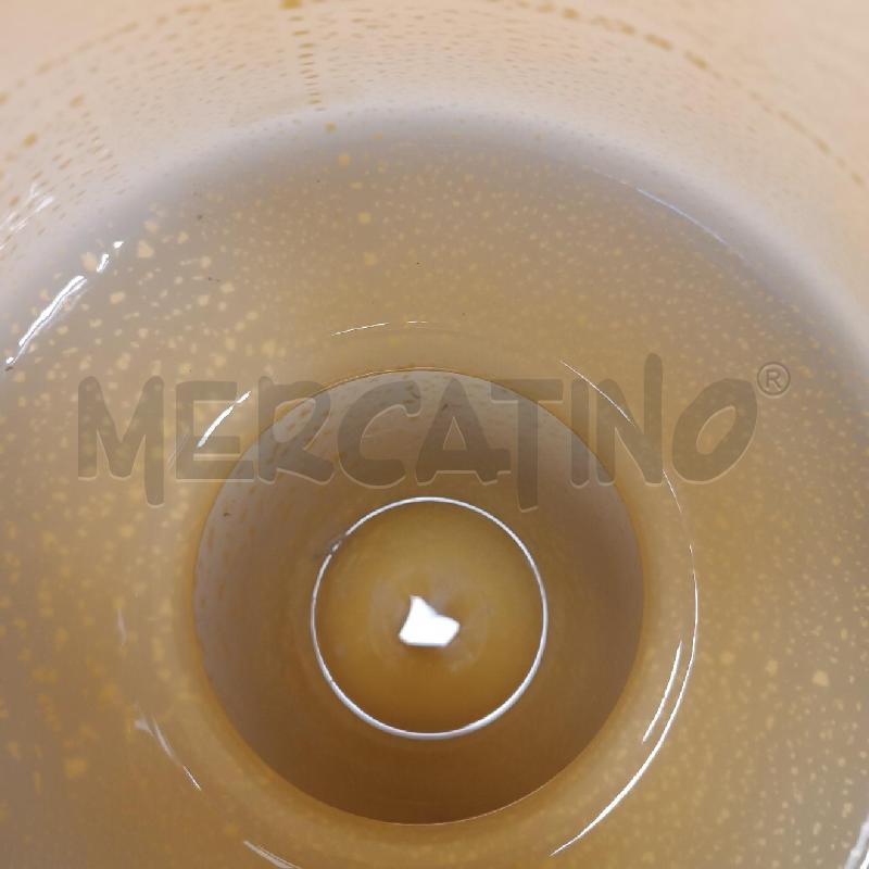 LAMPADA IN VETRO MURANO DORATA FORMA FUNGO SENZA IMPIANTO | Mercatino dell'Usato Cava de tirreni 4