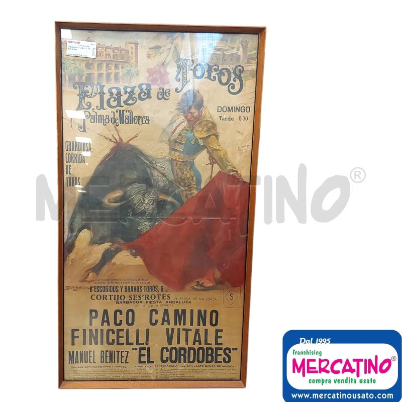 LOCANDINA PLAZA DE TOROS 50X90 | Mercatino dell'Usato Cava de tirreni 1