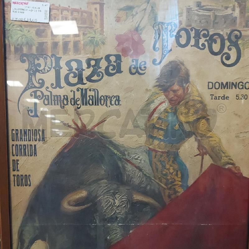 LOCANDINA PLAZA DE TOROS 50X90 | Mercatino dell'Usato Cava de tirreni 2
