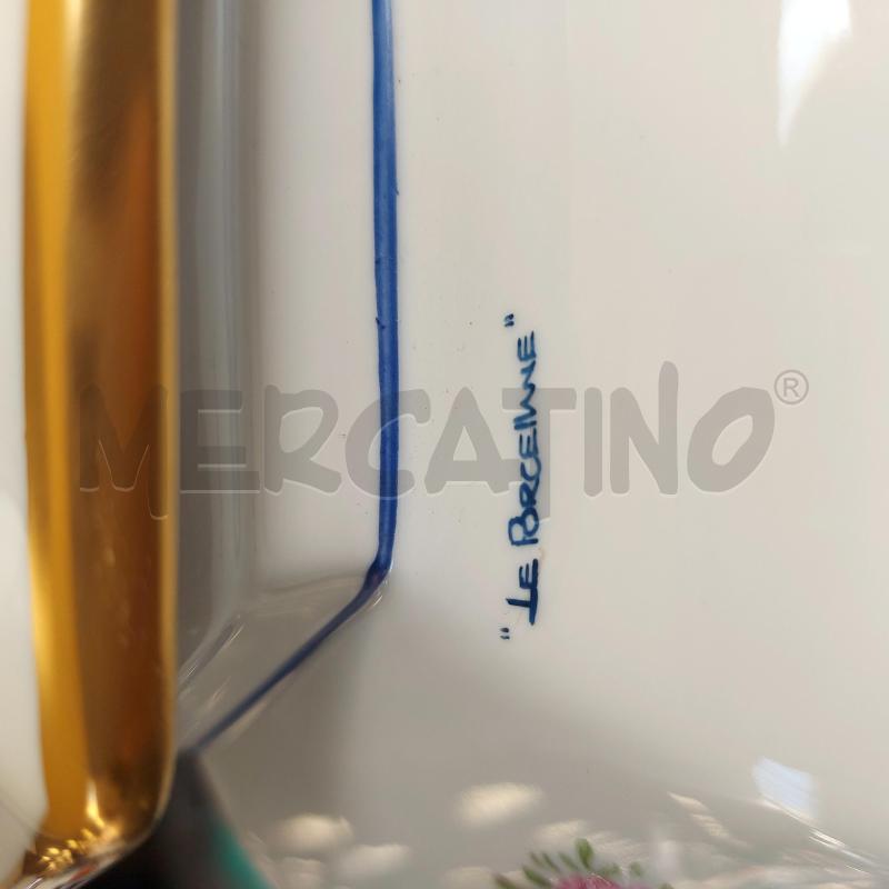LUME MANIFATTURA ARTISTICA LE PORCELLANE FIORI CAPPELLO TESSUTO | Mercatino dell'Usato Cava de tirreni 2