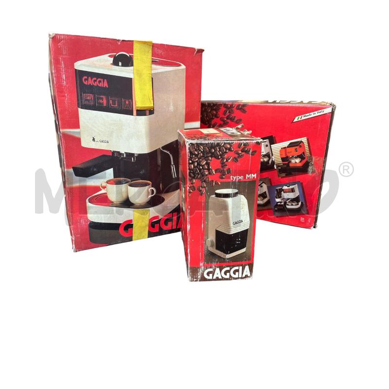 MACCHINA CAFFE' GAGGIA + MACINA CAFFE+VASSOIO  | Mercatino dell'Usato Cava de tirreni 1
