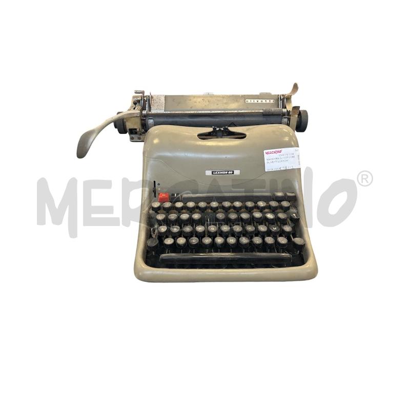 MACCHINA DA SCRIVERE OLIVETTI LEXIKON 80  | Mercatino dell'Usato Cava de tirreni 1