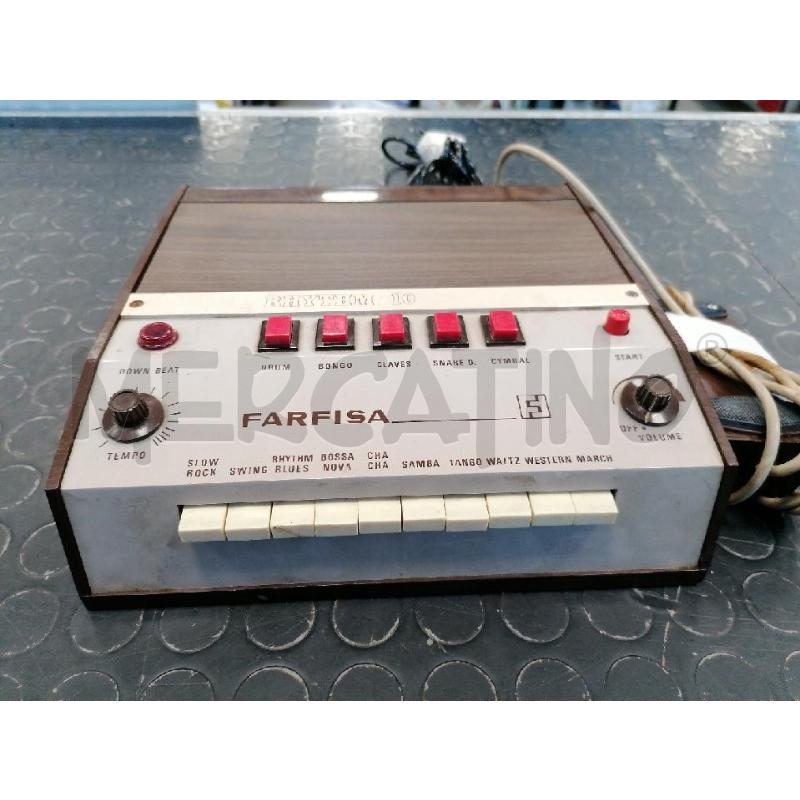 MACCHINA DRUM FARFISA RHYTHM 10 | Mercatino dell'Usato Cava de tirreni 1