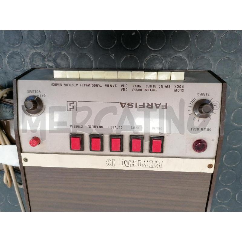 MACCHINA DRUM FARFISA RHYTHM 10 | Mercatino dell'Usato Cava de tirreni 2